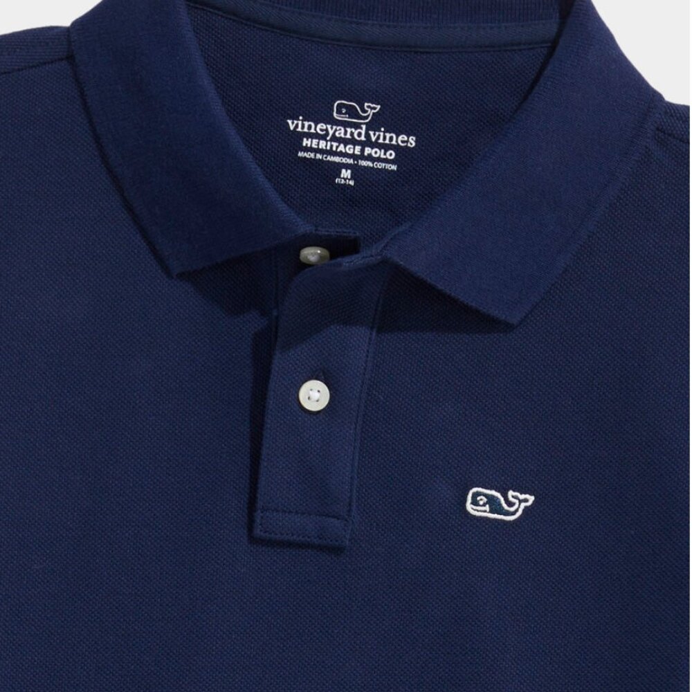 Vineyard Vines boys Navy polo!